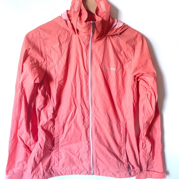 Columbia peach windbreaker jacket, Size S - Picture 1 of 9